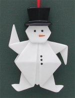 Origami Snowman